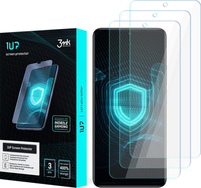Mbrojtëse ekrani 3MK 1UP për Xiaomi Redmi Note 11 5G, paketim me 3 copë, transparente