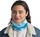 Shall tubular Buff Original EcoStretch, mikrofibër e ricikluar, UPF 50, blu