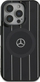 Mbulesë telefoni Mercedes MEHMP16S23HRSK për iPhone 16 6.1", eko lëkurë, MagSafe, e zezë