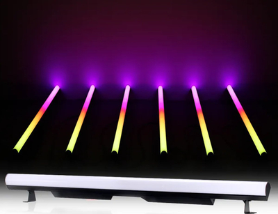 Shirit ndriçimi skenik LIGHT4ME Wash Tube Bar, 144 LED RGB SMD 5050, DMX, i zi