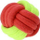 Lodër për qen Dingo Dog Toy 30086, top pambuku 10cm, i kuq jeshil