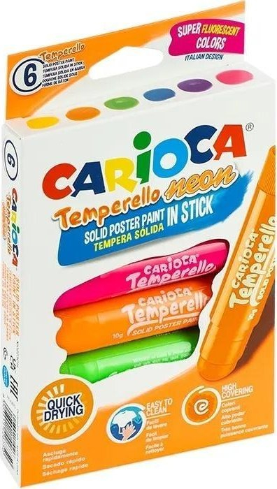 Set markera Tempera Temperello Poster 42675, 6 copë, të përhershëm, shumëngjyrësh