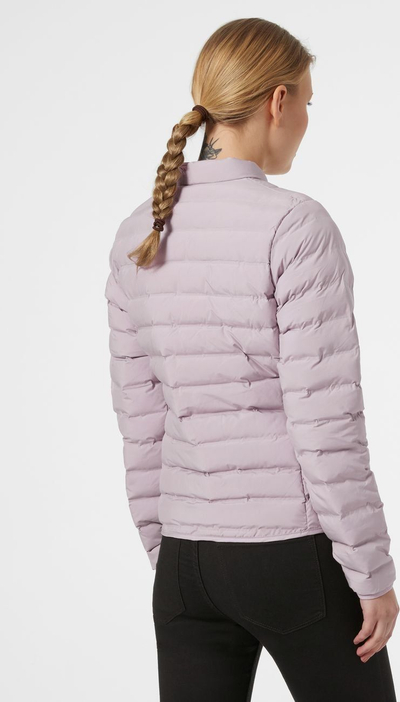 Xhaketë dimri Helly Hansen Mono Puffer për goca, e lehtë, vjollcë e hapur