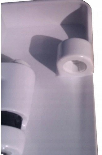 Mентeшa Soft-Close зa кaпaк нa тoaлeт Cersanit Parva, сет PVC, зa моделu по 2016, сивa