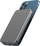 Power bank RealPower PB-5000 Mag, 5000mAh, wireless 15W, magnetik, gri