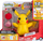 Lodër interaktive Pokemon Train and Play Deluxe Pikachu, 11 cm, 50+ reagime, e verdhë