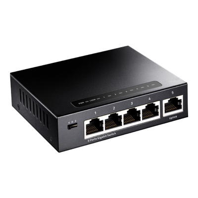 Switch rrjeti Cudy GS105, 5 porta Gigabit, Plug and Play, i zi