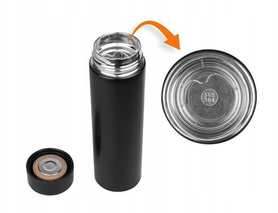 Termos LXM, 500 ml, ekran temperature, i zi