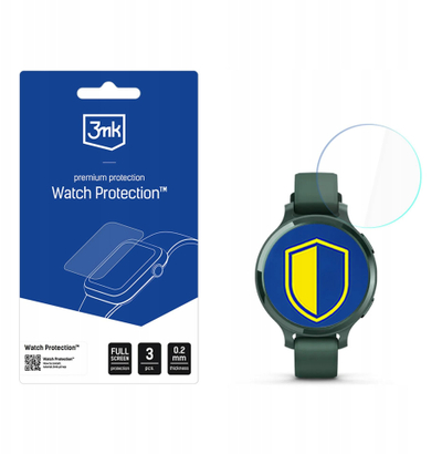 Mаска за екран 3mk Watch Protection ARC за Garmin Lily 2 Active, 0.2mm, транспарентна