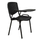 Karrige konference me Tavolinë shkrimi, PC + metal, 52×55×77 cm HM1037, zezë