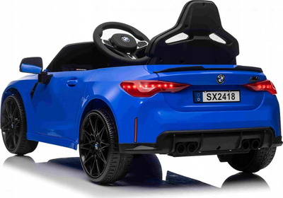 Makinë elektrike lodër Triton BMW M4, për fëmijë, blu