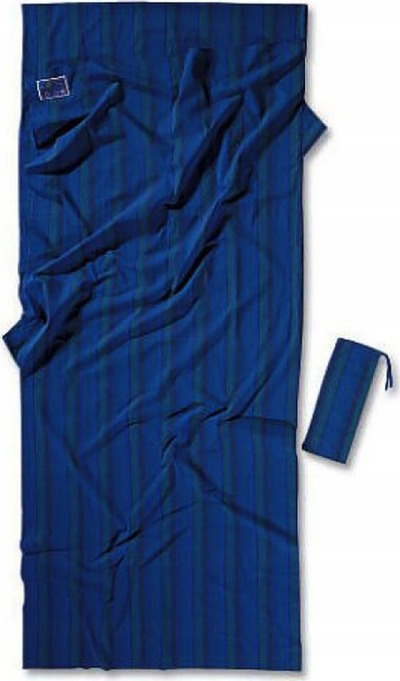 Çarçaf udhëtimi Cocoon TravelSheet Coupler, formë drejtkëndëshe, 480g, blu e errët