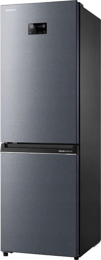 Комбиниран фрижидер Toshiba GR-RB449WE-PMJ06, замрзнувач долу, Alloy Cooling, инокс