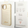 Guaskë telefoni Guess GUHCP14MHGCRHD Croco për iPhone 14 Plus, ngjyrë e artë