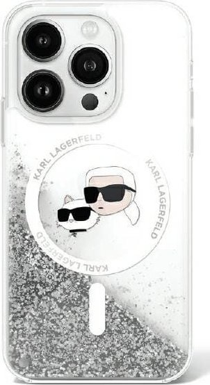Mbështjellëse telefoni Karl Lagerfeld KLHMP16XLGKCSGH, për iPhone 16 Pro Max 6.9", MagSafe, transparente