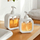 Dispenser sapuni DA245, 350ml, plastik, i bardhë transparent