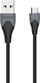 Kabllo USB Energizer C610MGBK, USB A me microUSB, 1.2 m, e zezë