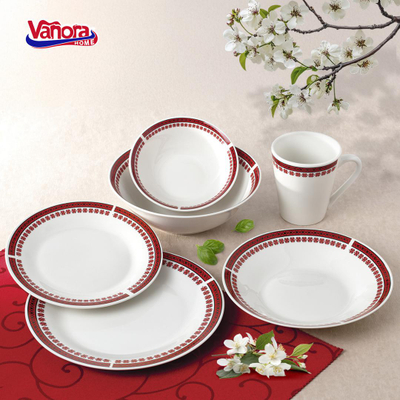 Filxhan porcelani Vanora Home, 310 ml, dizajn tradicional, shumëngjyrësh