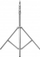 Tripod ndriçimi Camrock FC-288S, 2.8m, kapacitet 8kg, çelik inox