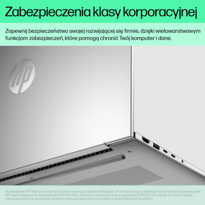 Laptop HP ProBook 460 G11, 16\", Intel Core Ultra 7, 16GB RAM, 512GB SSD, Windows 11 Pro, сребрен