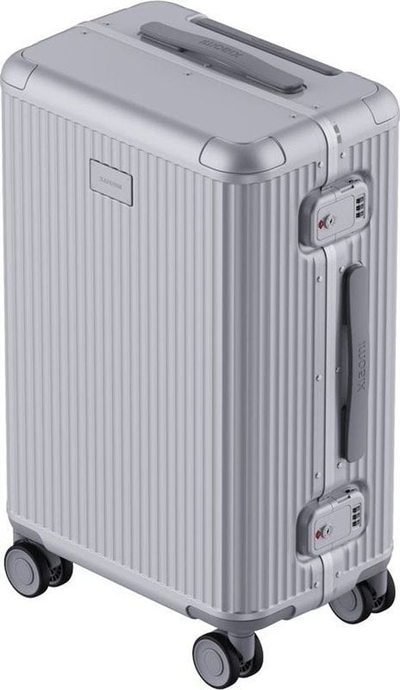 Куфер Xiaomi Aluminum Frame Luggage, легура алуминиум Series 6000, со безбедносно заклучување, сив