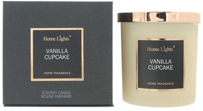 Qiri aromatik Home Lights Vanilla Cupcake, 215g, aromë vanilje