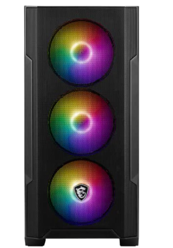 Kasë MSI MAG FORGE M100R, Mid Tower, mATX/Mini-ITX, e zezë