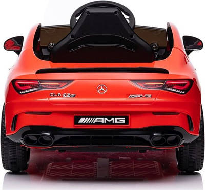 Makina me bateri Lean Toys Mercedes CLA 45s AMG 4x4, elektrike, e kuqe