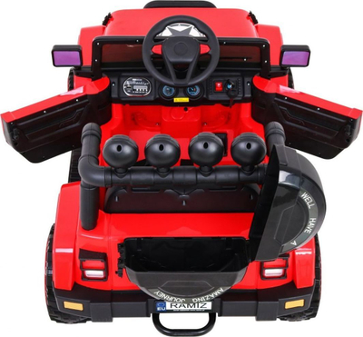 Makina elektrike për kalamaj Ramiz Full Time 4WD, 12V, njëvendëshe, e kuqe