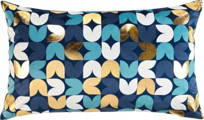 Jastëk dekorativ Douceur d'intérieur Velvet Velour Shiny, 30x50 cm, poliester, bezhë