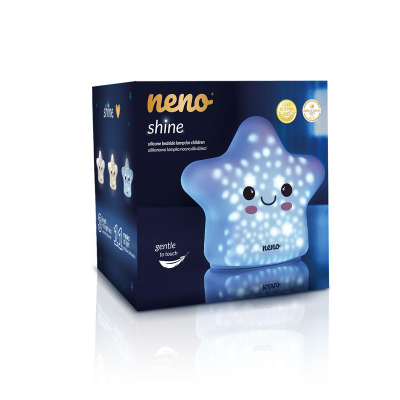 Llambë nate Neno Shine, dritë me ngjyra, kontroll me prekje, e bardhë