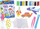 Set lodër DIY me rruaza uji Leantoys Water Beads Transport, 8 ngjyra