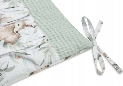 Organizues krevati Sensillo Waffle Little Deer, 5 xhepa, pambuk, mente