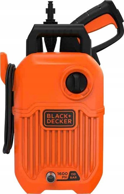 Pastrues me presion Black &amp; Decker BEPW1300, 1300W, 110 bar, portokalli