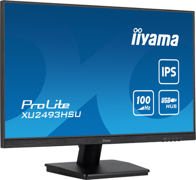 Монитор iiyama ProLite XU2493HSU-B7, 24\", IPS, 100Hz, црн