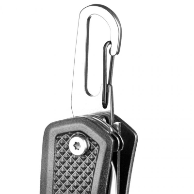Thikë xhepi multifunksionale Spokey Sting 929230, çelik inox, dorezë ergonomike, argjendi