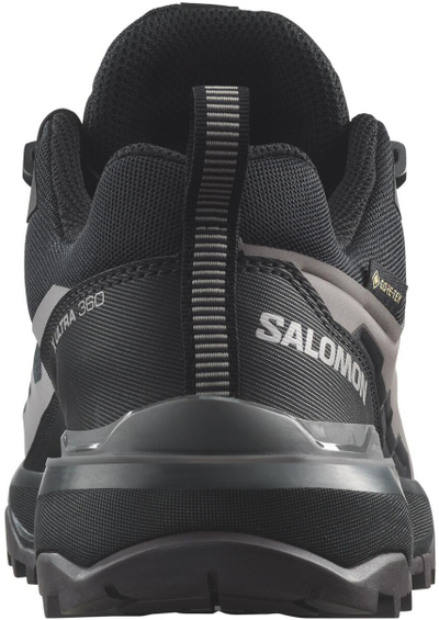 Këpucë trekking Salomon X Ultra 360 GTX W, me Gore Tex, për goca, të zeza