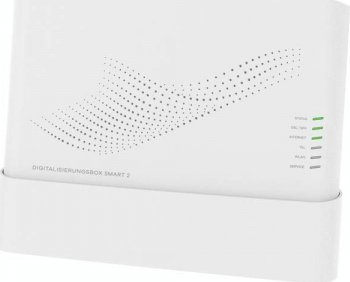 Ruter Deutsche Telekom Digitization Box Smart 2, Wi‑Fi 6 dual band, 4x Gigabit, i bardhë