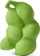 Lodër për përtypje për foshnje Oli&amp;Carol Keiko the Edamame, 100% gomë natyrale, pa vrima, jeshile