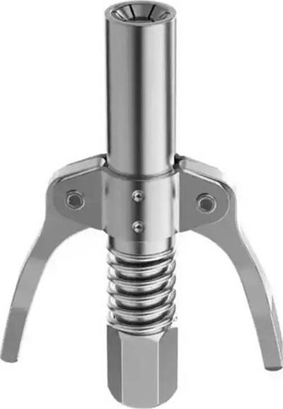 Kbashë lidhëse për pompë yndyre, self locking, lidhje 1/8" NPT, çelik inox i galvanizuar