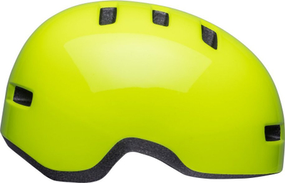 Kaskë biçiklete për kalamajt Bell Lil Ripper, In-Mold, XS 45-52 cm, e kuqe me shkëlqim