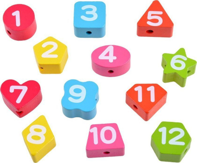 Lodër druri mësimore ZA3608, orë për mësim, puzzle me forma, me ngjyra të ndryshme