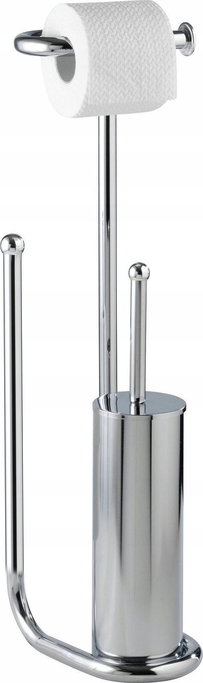 Set tualeti Wenko Universalo, çelik inox, 62.5 cm, ngjyrë argjendi