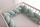 Mbrojtëse shtrati për bebe Babymatex Muslin Braid Mint, 200 cm, pambuk, mente