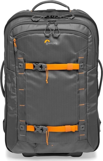 Çantë me rrota për kamera Lowepro Whistler RL 400 AW II, për DSLR dhe mirrorless, portokalli