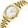 Orë dore për femra Lee Cooper LC08303.120, 30mm, metal, ngjyrë ari