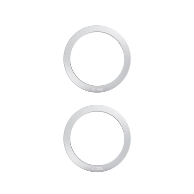 Unazë magnetike MagSafe Tech-Protect MMP-110, 2 në 1, set me 2 copë, argjend