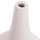 Vazo dekorative tabletop Deni HM4663.02L, fiber cement, 26x39cm, e bardhë