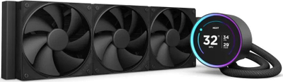 Ftohës uji për proçesor NZXT Kraken Elite 360, 360mm, me ekran IPS 2.72\", i zi