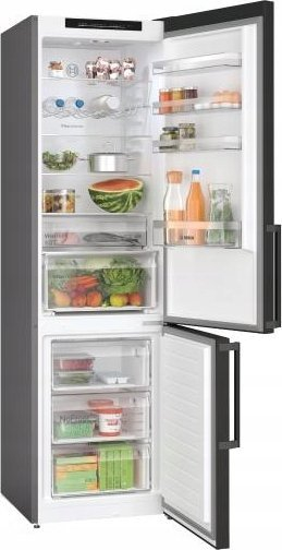 Frigorifer me ngrirës Bosch KGN39VXBT, NoFrost, shpërndarës uji, inoks